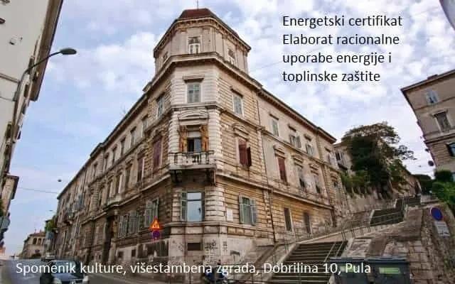Višestambena zgrada, Dobrilina 10, Pula