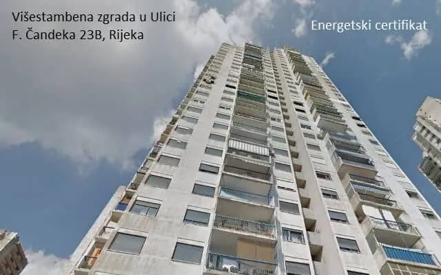 Višestambena zgrada u Ulici F. Čandeka 23B, Rijeka